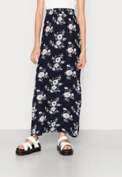 Vila Vimesa Long - Plooirok - Navy Blazer