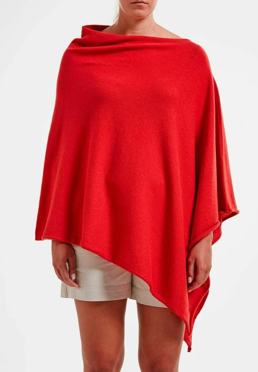 Holebrook Sofie- Poncho - Scarlet 3 Holebrook Sofie- Poncho - Scarlet
