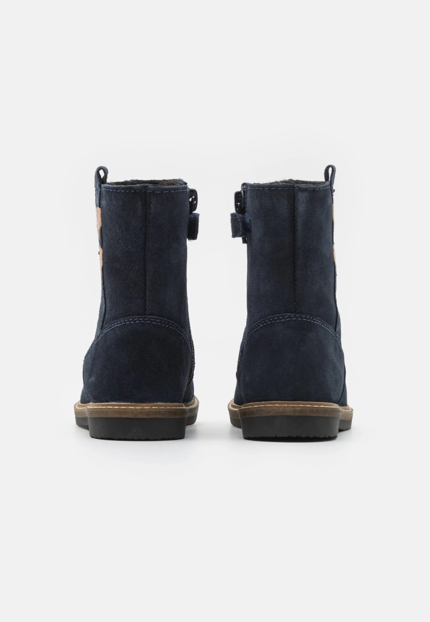 Friboo Korte Laarzen - Dark Blue 5 Friboo Korte Laarzen - Dark Blue - Afbeelding 3