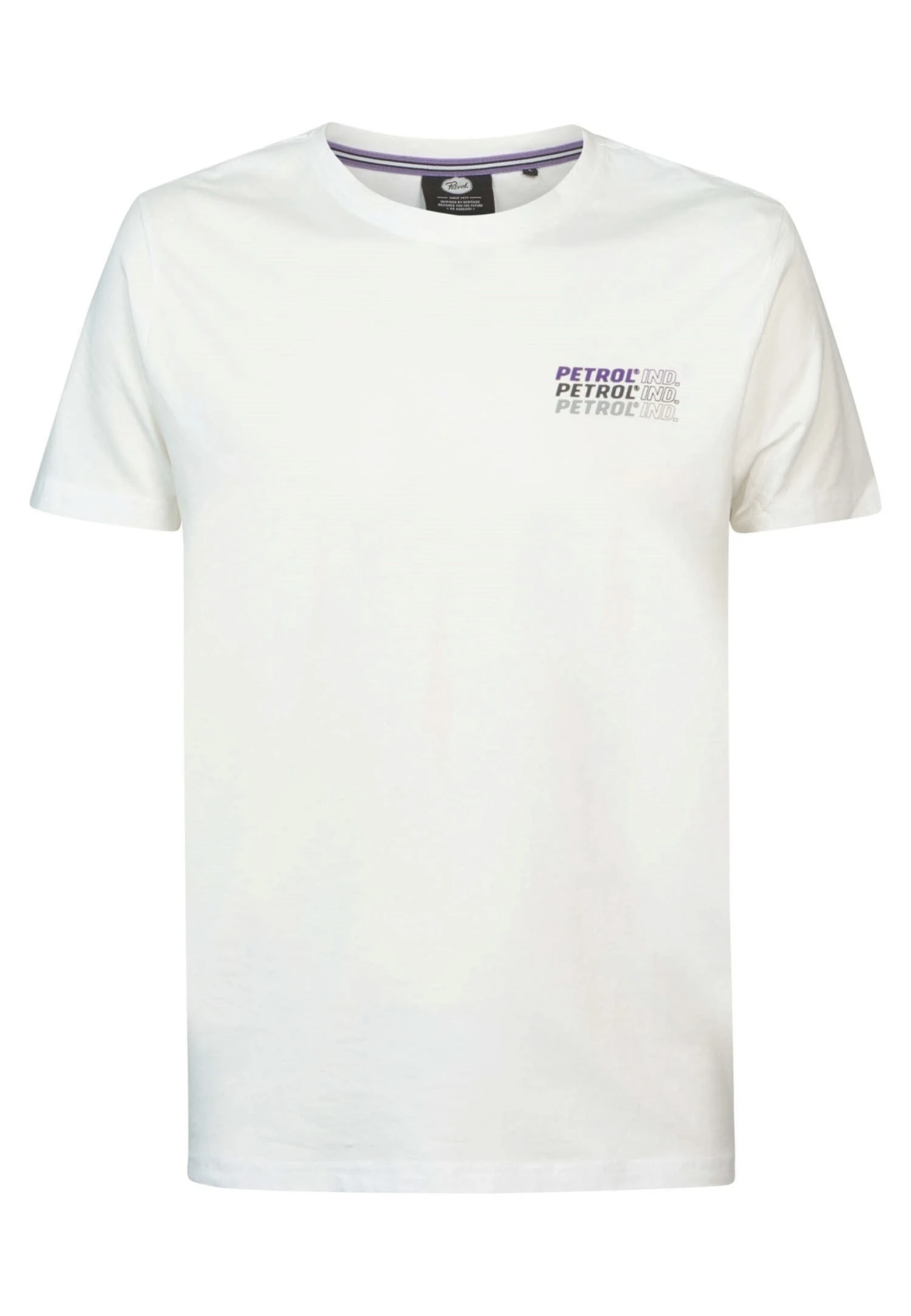 Petrol Industries T-Shirt Print - Weiß 3 Petrol Industries T-Shirt Print - Weiß