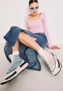 Converse Run Star Legacy Fashion - Sneakers Hoog - Ocean Retreat/Sunrise Pink -Mode Kledingwinkel b1dc3ce9cc0646eb8d8359bca93bb780