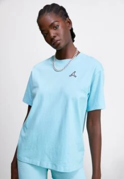 Jordan Essen Tee Core - T-Shirt Basic - Bleached Aqua