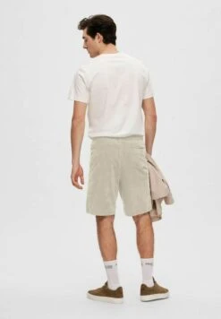 Selected Homme Shorts - Vetiver -Mode Kledingwinkel b3656b5868d741adbd361cead9034a07