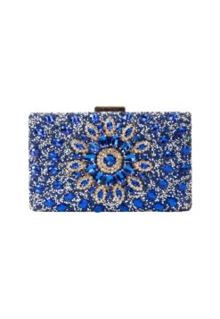 Faina Abend Aleva - Clutch - Blau -Mode Kledingwinkel b37a8d145fa447b38f1202962d095bc1