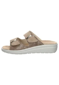 Rohde Muiltjes Met Hak - SilkBeige