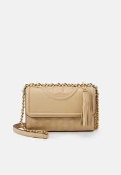 Tory Burch Fleming Small Convertible Shoulder - Schoudertas - Desert Dune