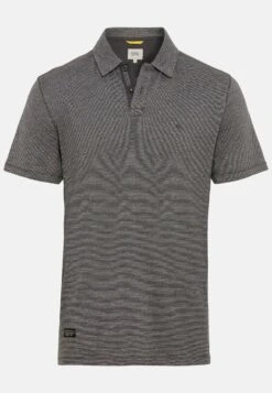 Camel Active Kurzarm Im Feinem Muster - Poloshirt - Shadow Grey -Mode Kledingwinkel b6dcc23294844ee9846b1b02a2779055