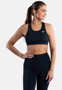 Inhale - Sport-Bh Met Medium Support - Midnight Blue -Mode Kledingwinkel b758987608424b0eb8ec174c0eb109b4