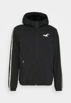 Hollister Co. Sherpa Lined Sport Hoodie - Jas - Black -Mode Kledingwinkel b78d687ebeda441f800c2ee5a255db12