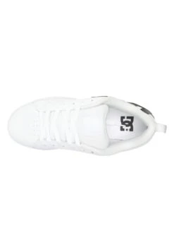 DC SHOES Court Graffik - Sneakers Laag - White Black Yellow -Mode Kledingwinkel b7a9664245224d29bb6894b8e6406450