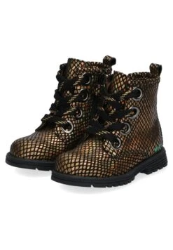 Veterboots - Goud -Mode Kledingwinkel b7e327dfcddd4b74b18b39c04bcfe4d1