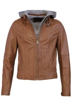In Auffälliger - Leren Jas - Cognac -Mode Kledingwinkel b89e6597723449eab0bee95227a99e01