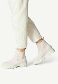 Tamaris Enkellaarsjes Met Plateauzool - Rose