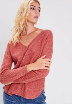 Langarm - Trui - Orange Foncé 10 Langarm - Trui - Orange Foncé -Mode Kledingwinkel b91eed26291f40b7aadb9b9164851403