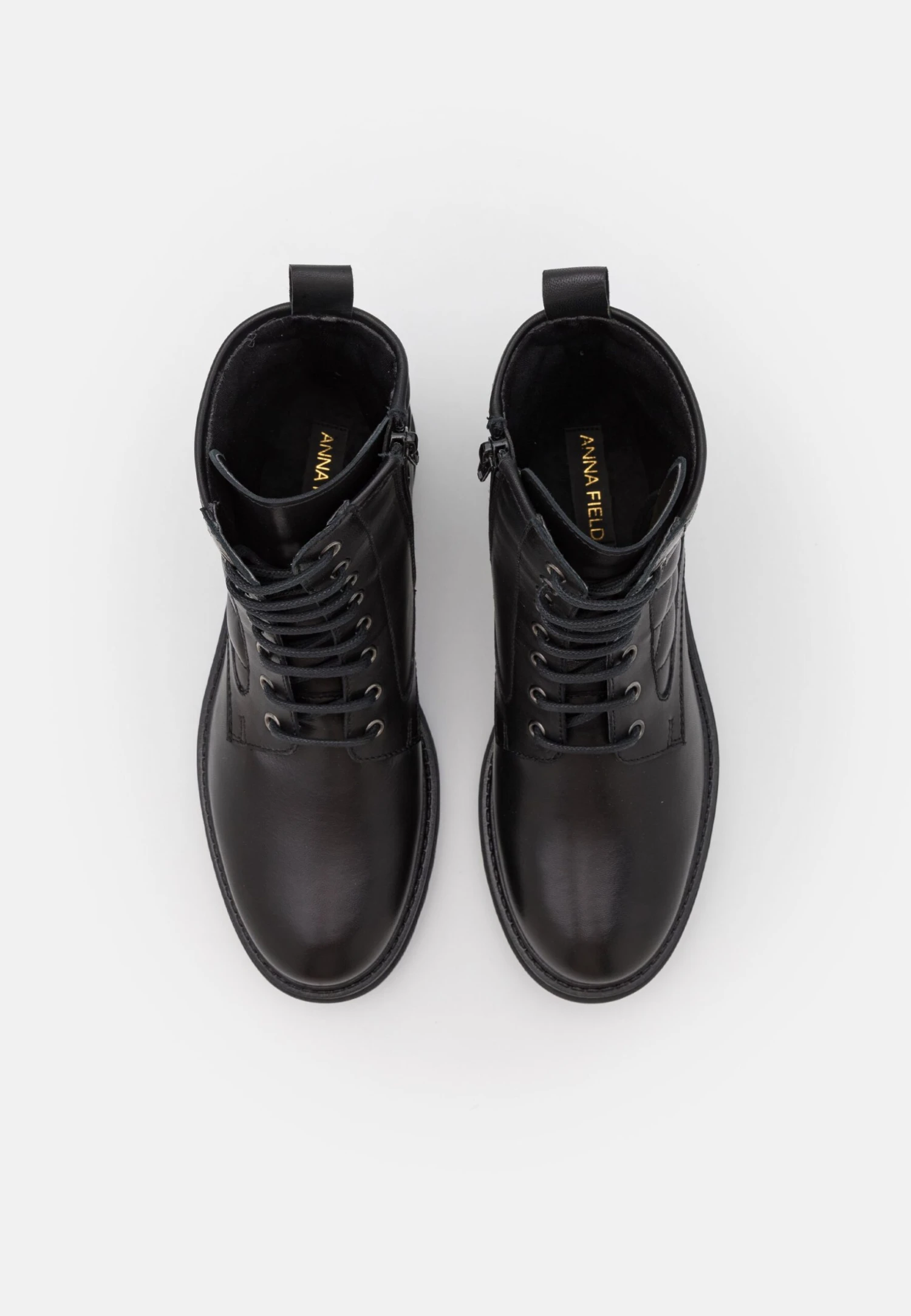 Anna Field Leather - Veterboots - Black 8 Anna Field Leather - Veterboots - Black - Afbeelding 6