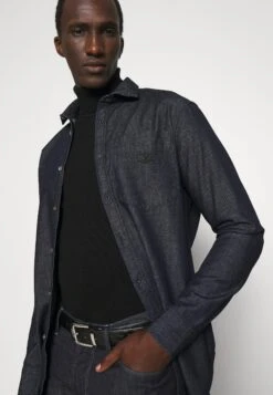 Emporio Armani Overhemd - Blu Navy -Mode Kledingwinkel bac97beeca1a4865bacc3bfa1e0241f3