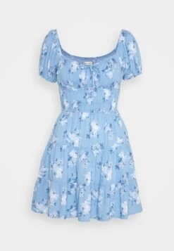 Hollister Co. Channeled Dress - Jurk - Cornflower -Mode Kledingwinkel bb4fbc4d3eb24280926698c29376d26b