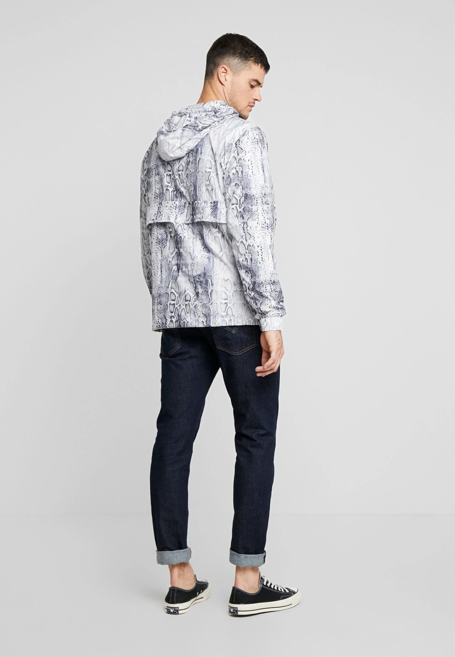 Mister Tee- Windjack - Grey 5 Mister Tee- Windjack - Grey - Afbeelding 3