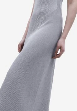 ADOLFO DOMINGUEZ V-Shaped Crew Neckline Long - Etui-Jurk - Black And White -Mode Kledingwinkel bde8e79a683c4c75bed177ce2b22cccc