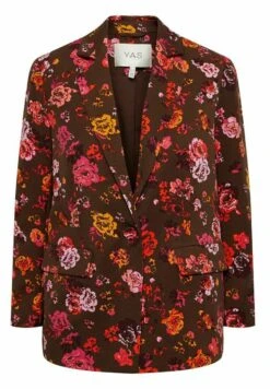 YAS Julima - Blazer - Seal Brown -Mode Kledingwinkel be17756b222641eb89ba53b4f3cc91d7