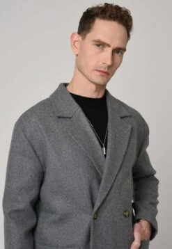 Mantel - Anthracite -Mode Kledingwinkel be91f70a8ac64d10ac93b76bc5026311