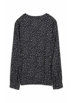 Blouse - Dark Blue/White -Mode Kledingwinkel beb33a476a0d4a418ef0b1a5deee10a6