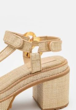 Cult Gaia Elka Platform - Sandalen Met Plateauzool - Natural -Mode Kledingwinkel bf17f25186ac4b869234213f633f8ebb