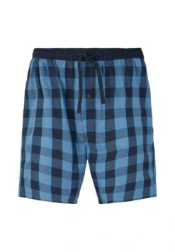 Tom Tailor Shorts - Blue Dark Allover