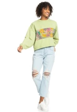 Roxy Remote Island - Sweater - Green