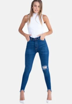 Jeans Skinny Fit - Blue -Mode Kledingwinkel c358fc48bb1e4dc6a48c2eec6c9bb47e