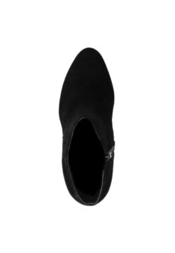 Enkellaarsjes Met Hoge Hak - Black/ Black -Mode Kledingwinkel c376188afd9a4b338437c597efe7c903