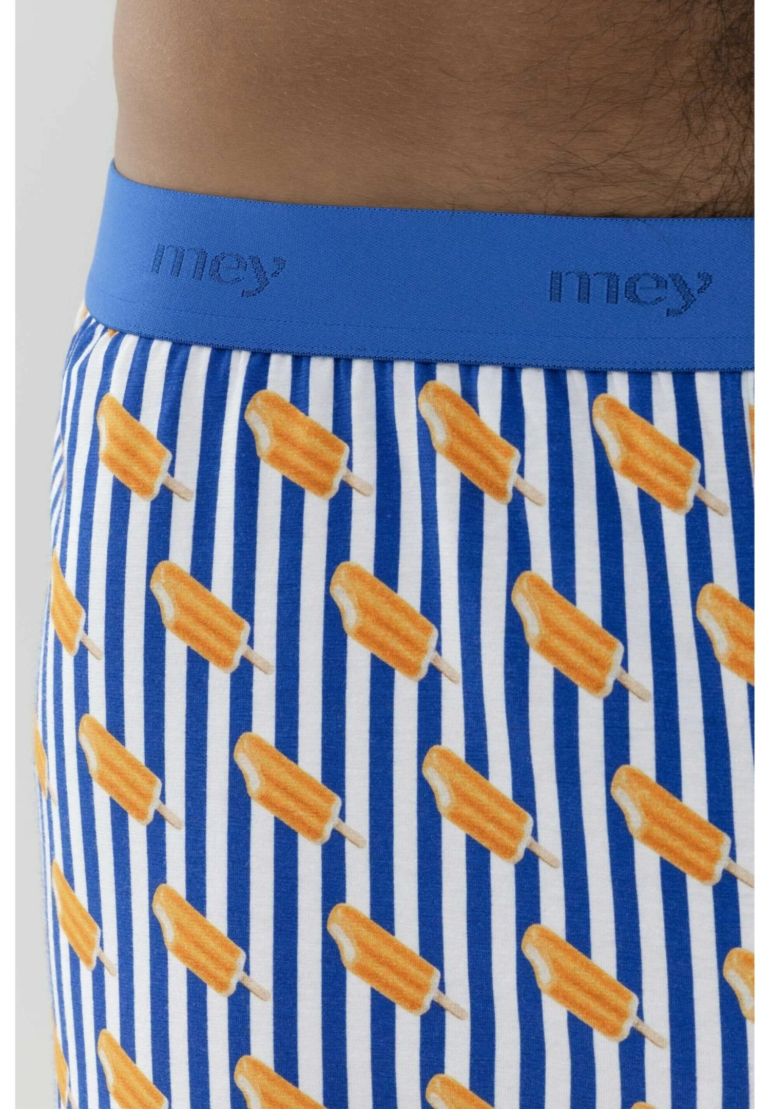 MEY Pyjamabroek - Shiny Blue 6 MEY Pyjamabroek - Shiny Blue - Afbeelding 4