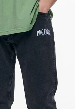 Pegador Carpe Distressed Ankle- Straight Leg Jeans - Washed Black -Mode Kledingwinkel c45a61b5a8e443f5833d2c5b758f993e