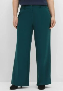 Sheego Hose - Broek - Tiefgrün