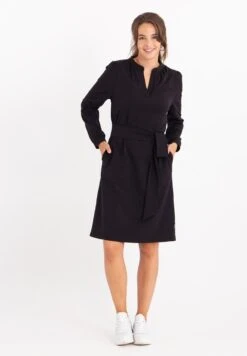 La Travel Chérie - Jerseyjurk - Zwart -Mode Kledingwinkel c721f1ad88a4486aa0942e7833c4e472