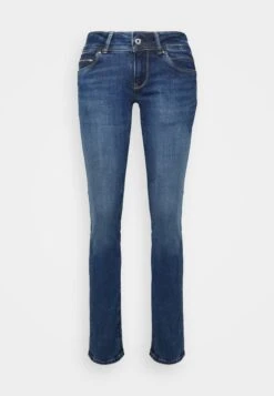 Pepe Jeans New Brooke - Straight Leg Jeans - Light Blue Denim -Mode Kledingwinkel c7fcbe12262045ecbd00add1ffcf6756