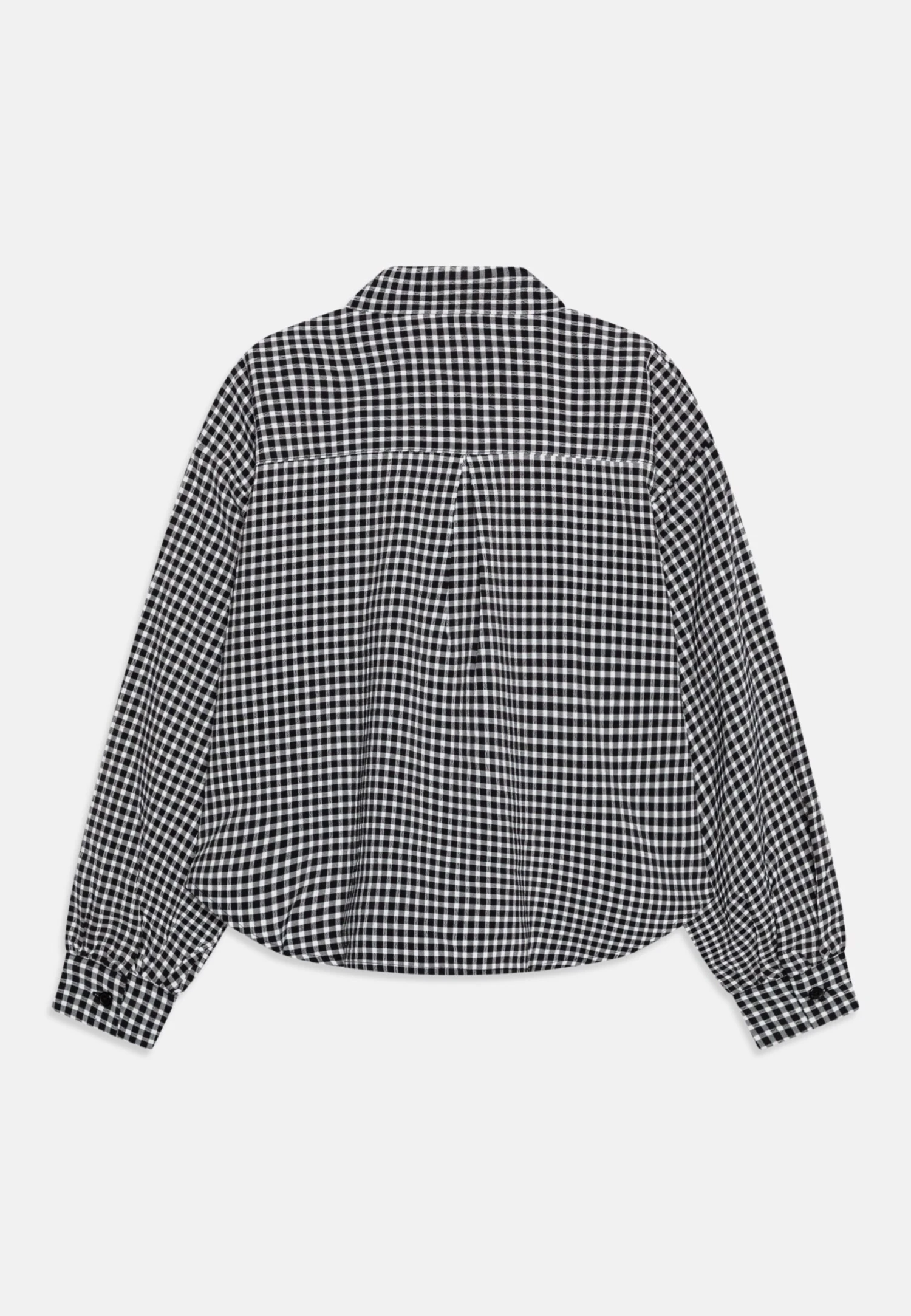 NAME IT Nkfdicheck - Overhemdblouse - Black 4 NAME IT Nkfdicheck - Overhemdblouse - Black - Afbeelding 2