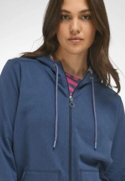 Sweater Met Rits - Dunkelblau -Mode Kledingwinkel c900cd84df08419687ac0b32286ba90d