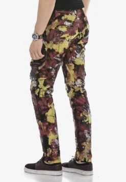 Cipo & Baxx Slim Fit Jeans - Rot -Mode Kledingwinkel c999f6b9a0524382b113062f4e2d3487