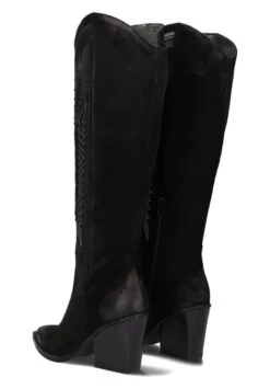 Aq296 - Cowboy-/Bikerlaarzen - Zwart -Mode Kledingwinkel c9e6148c433b457da8ab36d5c3036088