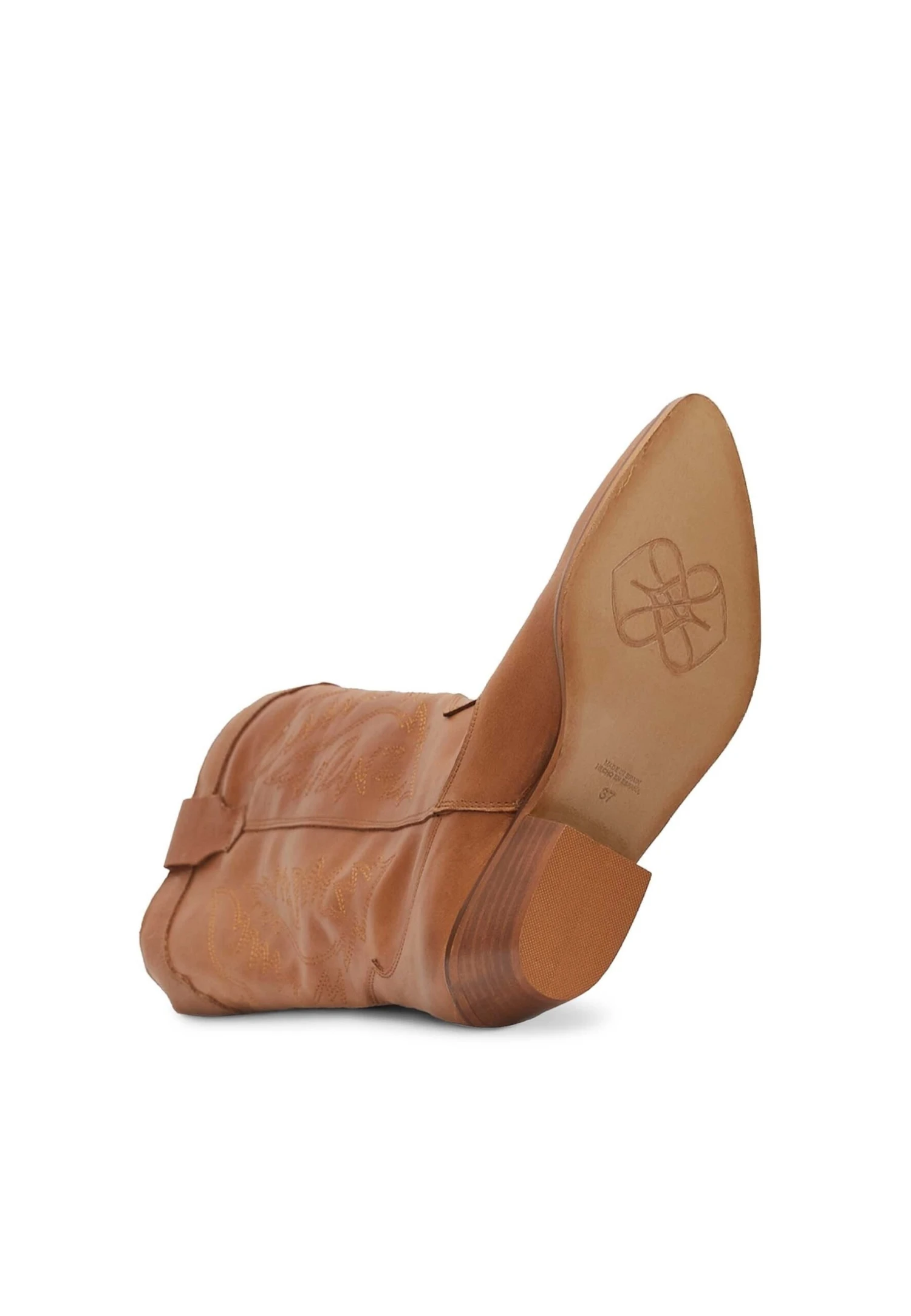 Cowboy-/Bikerlaarsjes - Camel 6 Cowboy-/Bikerlaarsjes - Camel - Afbeelding 4