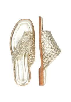 MELVIN & HAMILTON Teensandalen - Gold -Mode Kledingwinkel caae71a33f81408c8efca97badd5d100