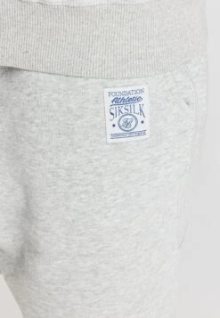 SikSilk Foundation - Shorts - Light Grey Marl -Mode Kledingwinkel cab4dbaf8deb4e64ab180fcf49afd55d