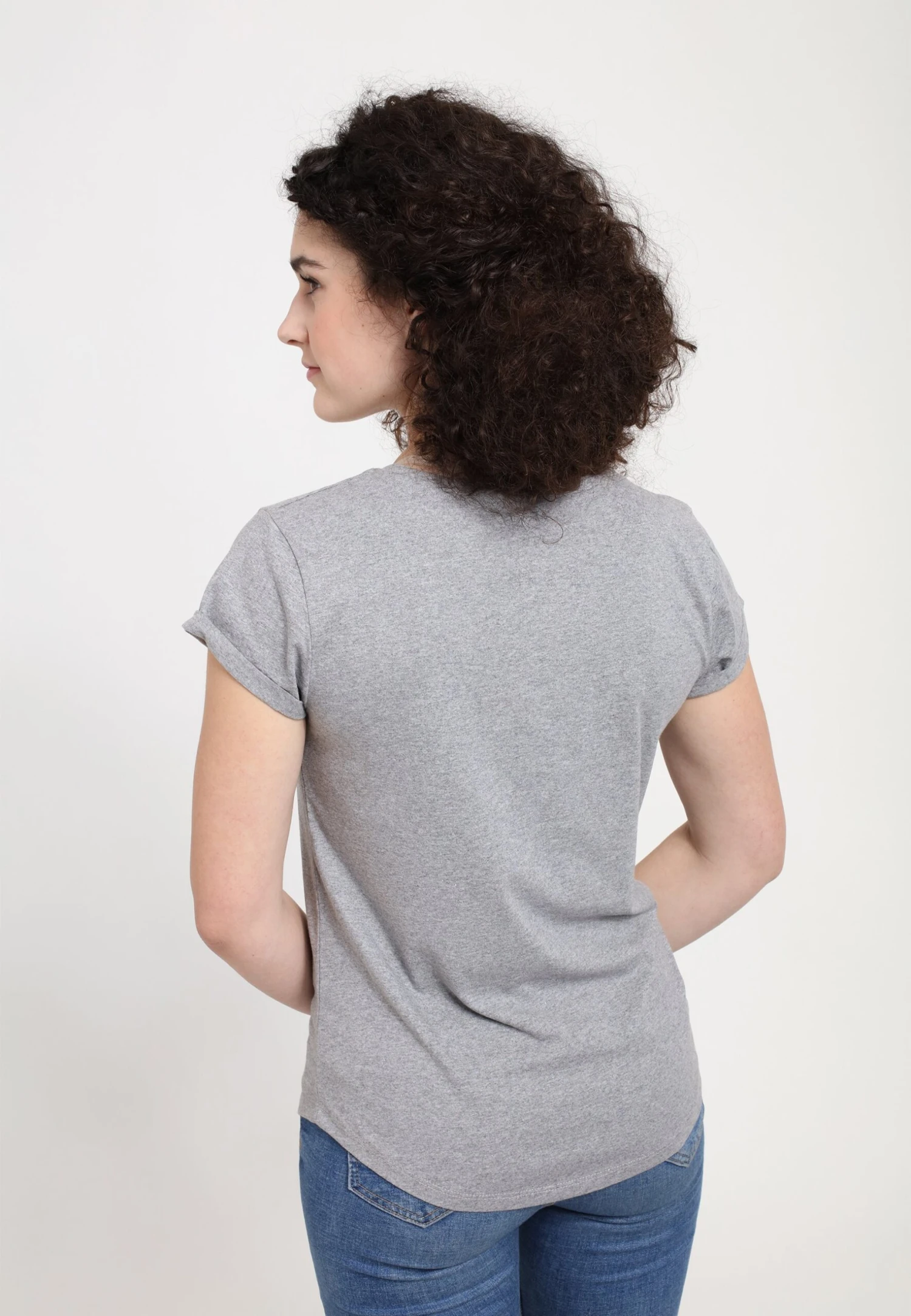 Disney Pocahontas Adventure Calls Poca - T-Shirt Print - Melange Grey 4 Disney Pocahontas Adventure Calls Poca - T-Shirt Print - Melange Grey - Afbeelding 2