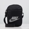 Nike Sportswear Heritage Crossbody Bag Unisex - Schoudertas - Black/Black/White