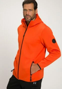 JP1880 Fleecejas - Orange Vif -Mode Kledingwinkel cb14a6f7c97f476291fc59e6f8c14354