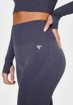 Dynamic High Waisted - Legging - Dark Grey -Mode Kledingwinkel cbc2beb9d22e420d8ac4cb55647818c4