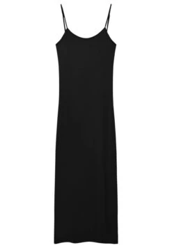 PULL & BEAR Long With Thin Straps - Maxi-Jurk - Black -Mode Kledingwinkel ce62baac3f47448b80d8799f4cff8e9c