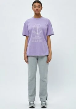 Emma - T-Shirt Print - Bougainvillea Lilac -Mode Kledingwinkel cf619c824ca948eb818043c57c0f9c3c