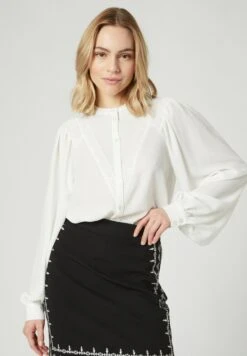 Phyllis - Overhemdblouse - Weiß
